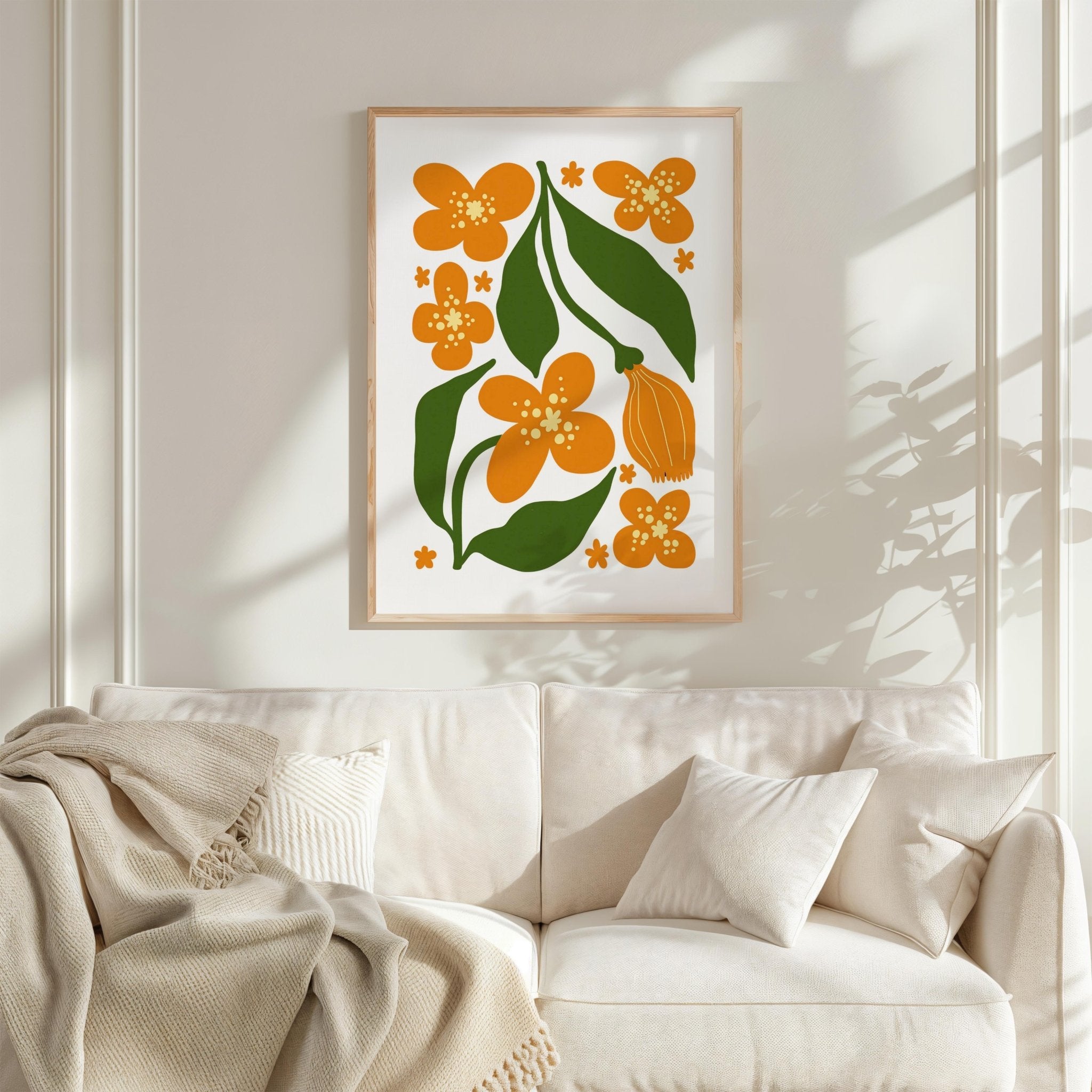 Abstract Flower Poster - Poster - Flower Poster