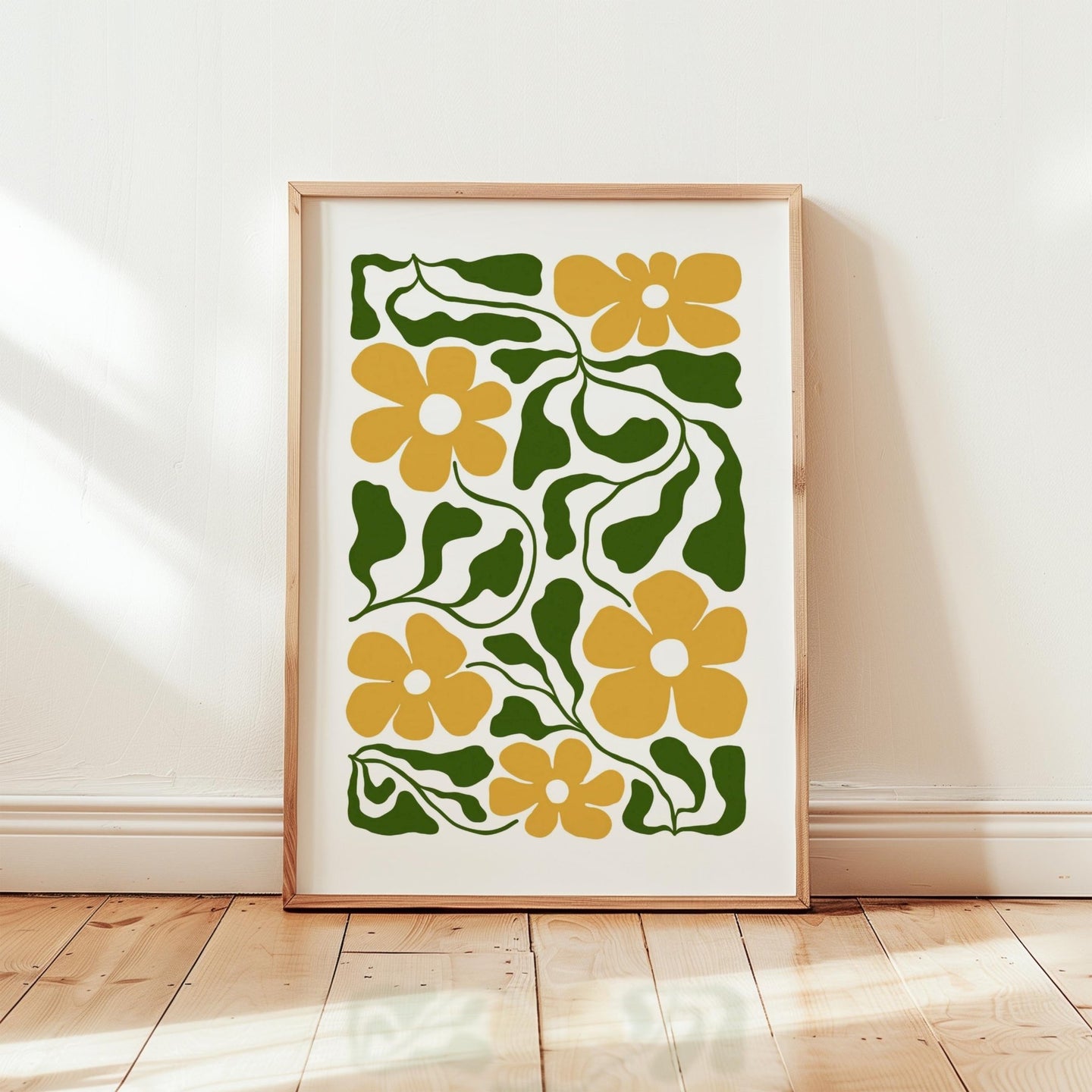 Abstract Flower Poster - Poster - Flower Poster