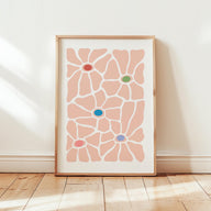 Abstract Flower Poster - Poster - Flower Poster