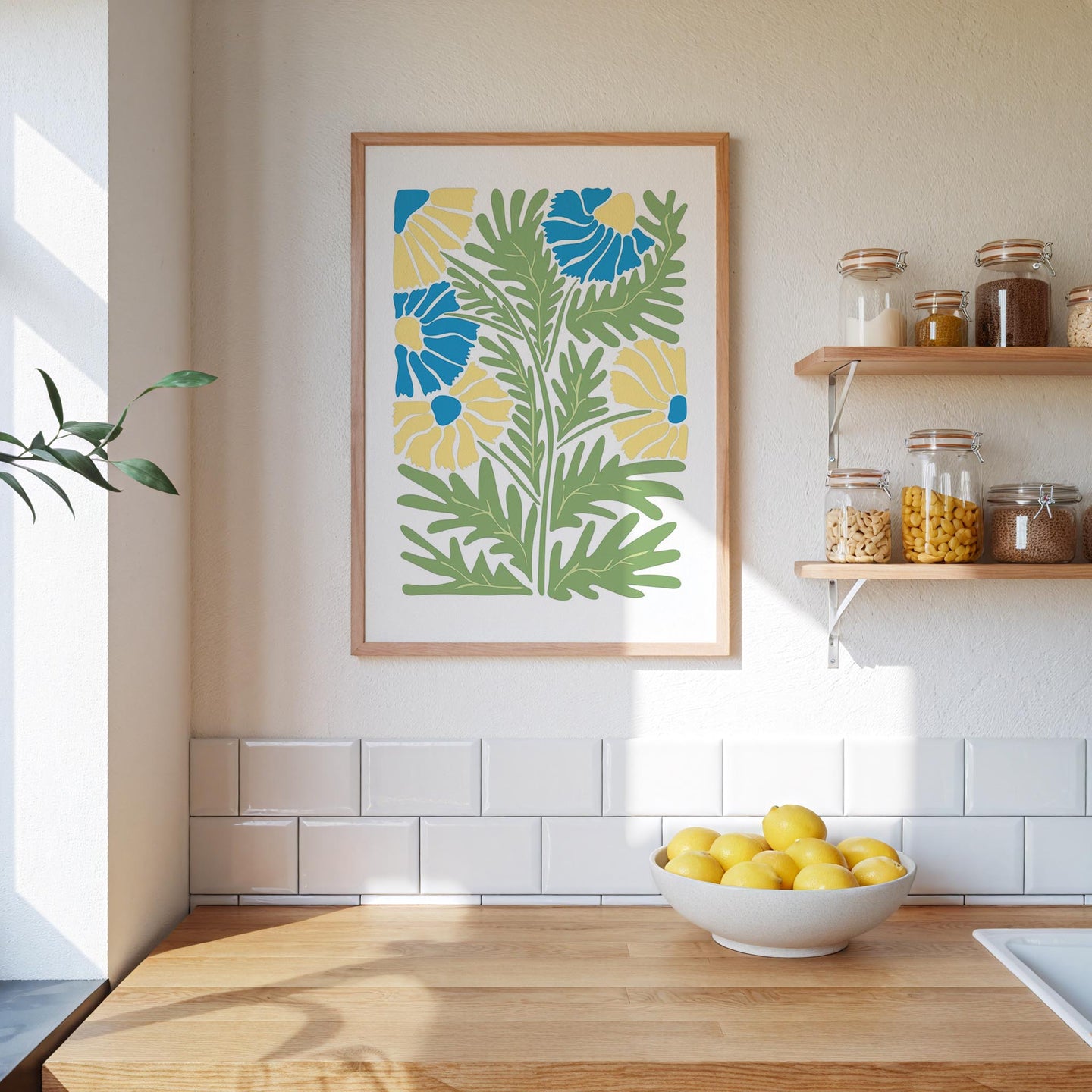 Abstract Flower Poster - Poster - Flower Poster