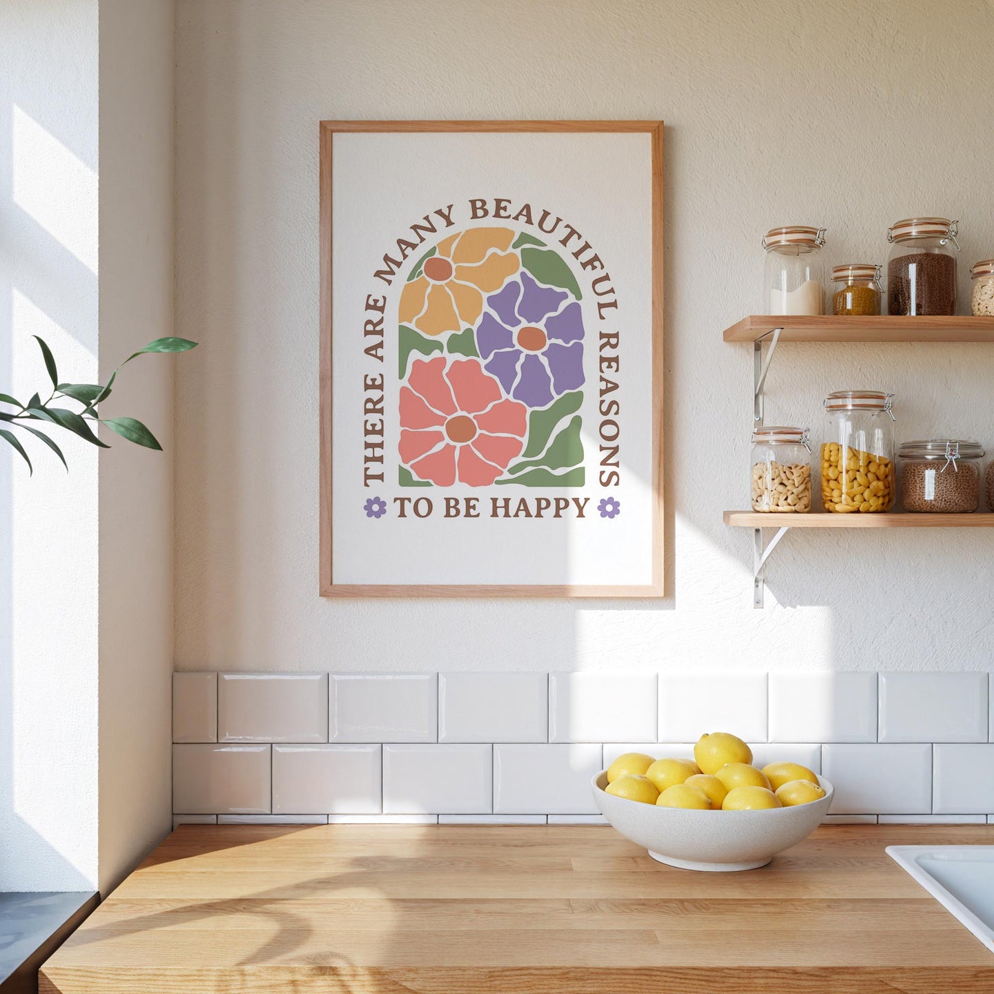 Abstract Flower Poster - Poster - Flower Poster