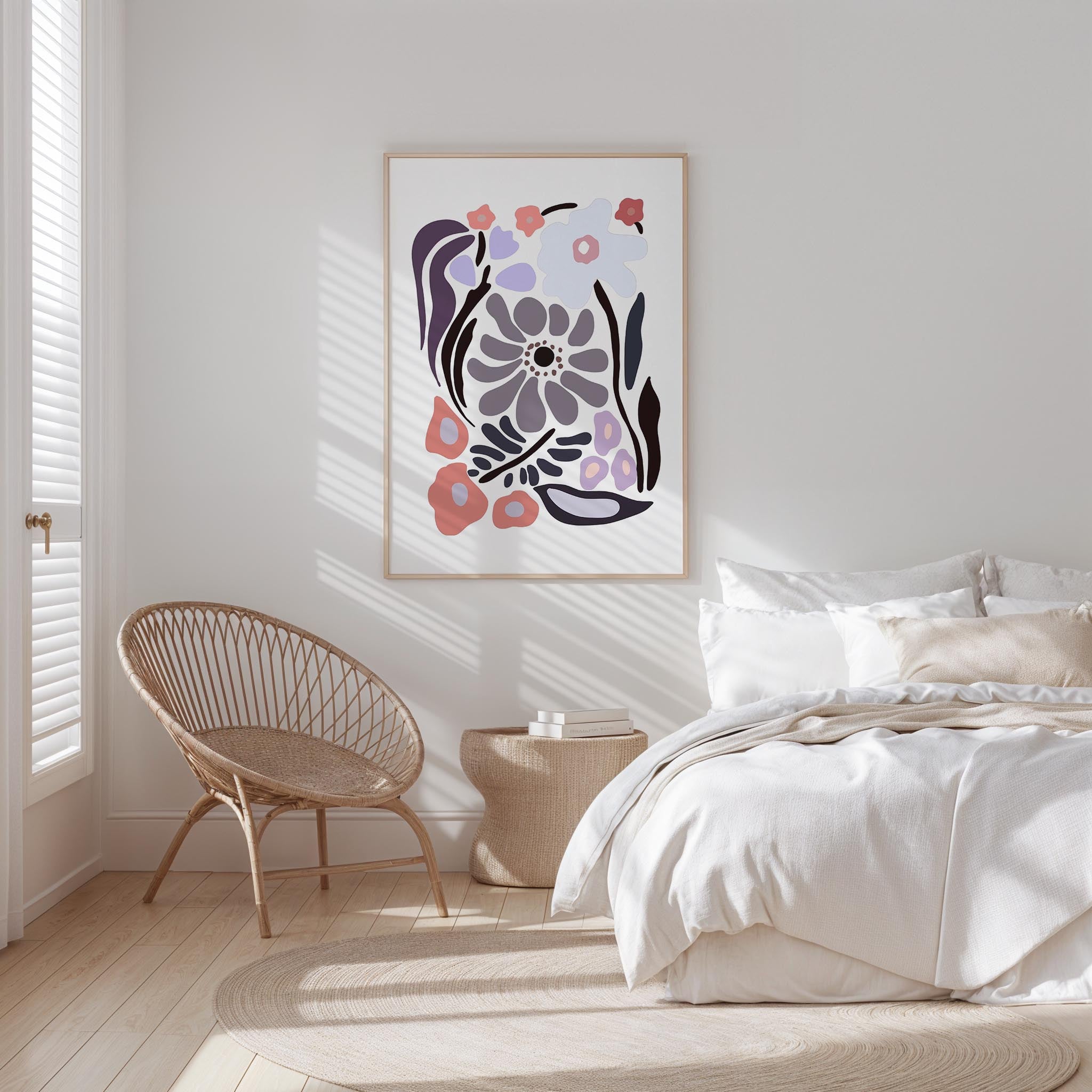 Abstract Flower Poster - Poster - Flower Poster