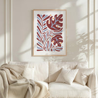 Abstract Flower Poster - Poster - Flower Poster