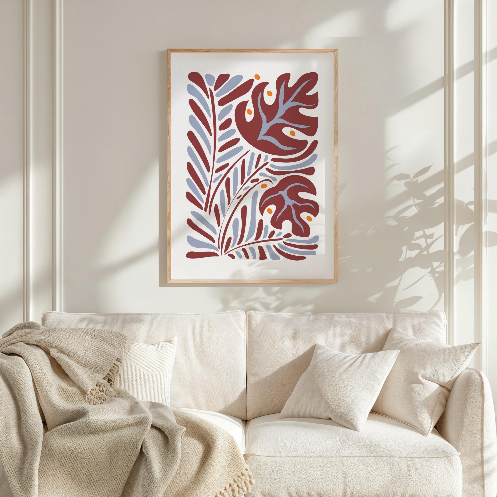 Abstract Flower Poster - Poster - Flower Poster