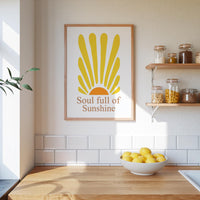Abstract Flower Poster - Poster - Flower Poster