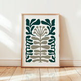 Abstract Flower Poster - Poster - Flower Poster