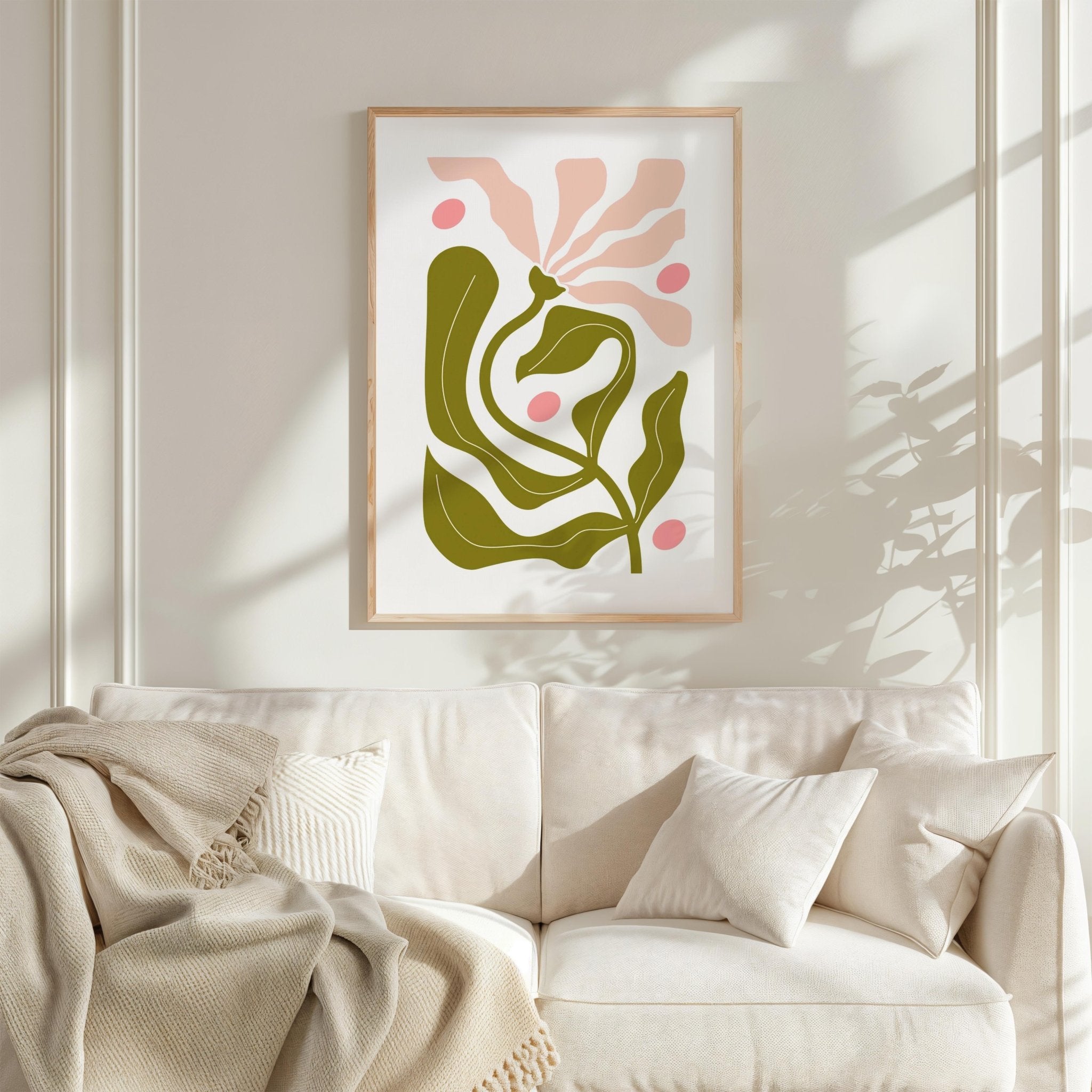 Abstract Flower Poster - Poster - Flower Poster