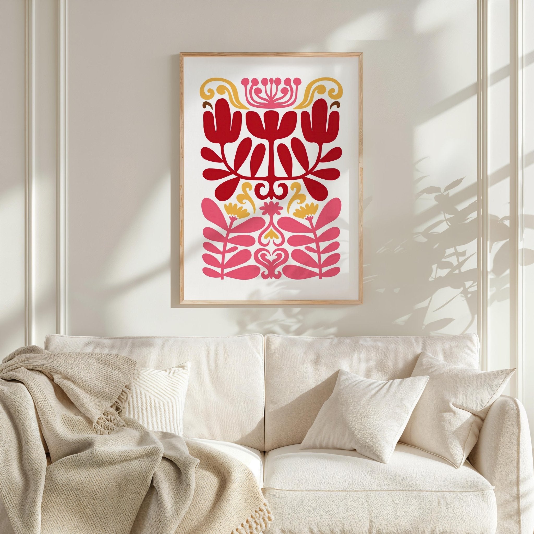 Abstract Flower Poster - Poster - Flower Poster