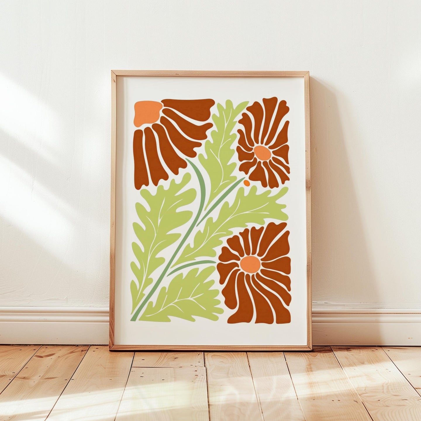 Abstract Flower Poster - Poster - Flower Poster