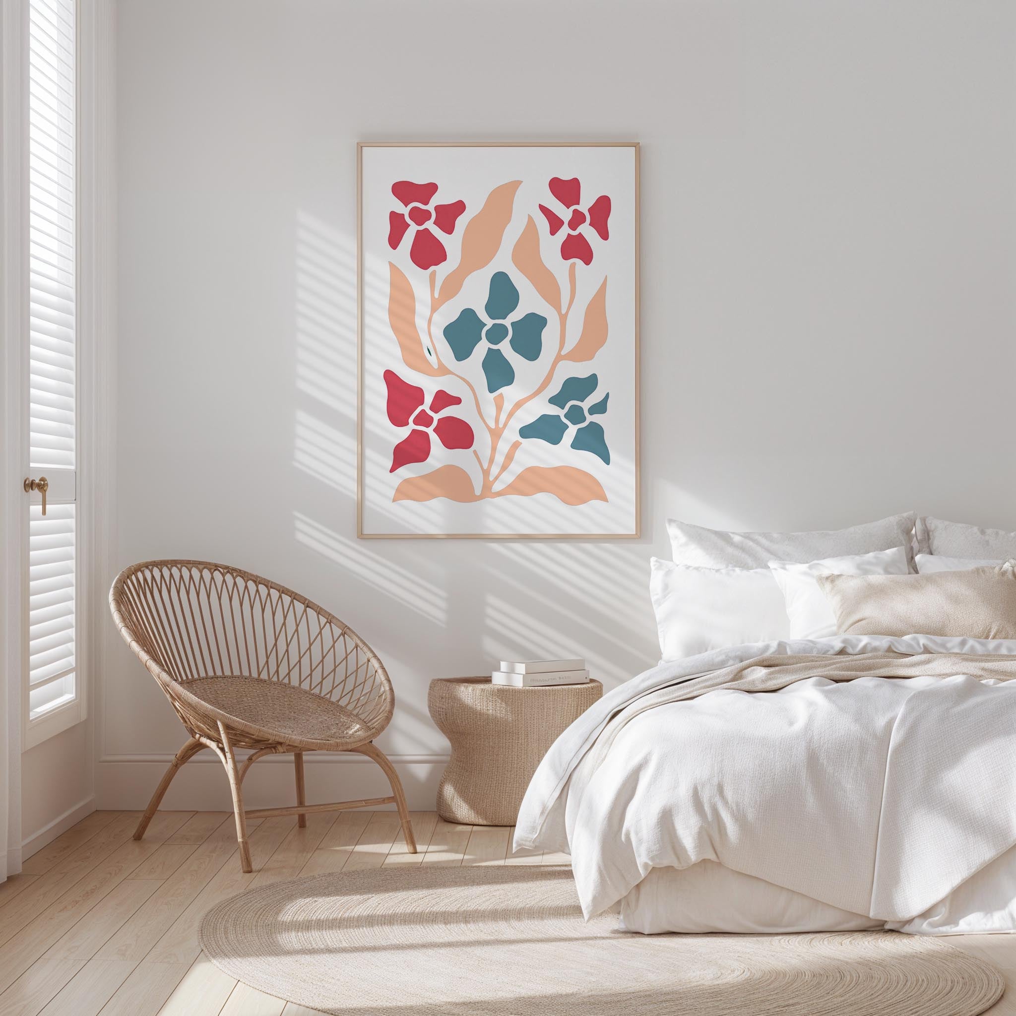 Abstract Flower Poster - Poster - Flower Poster