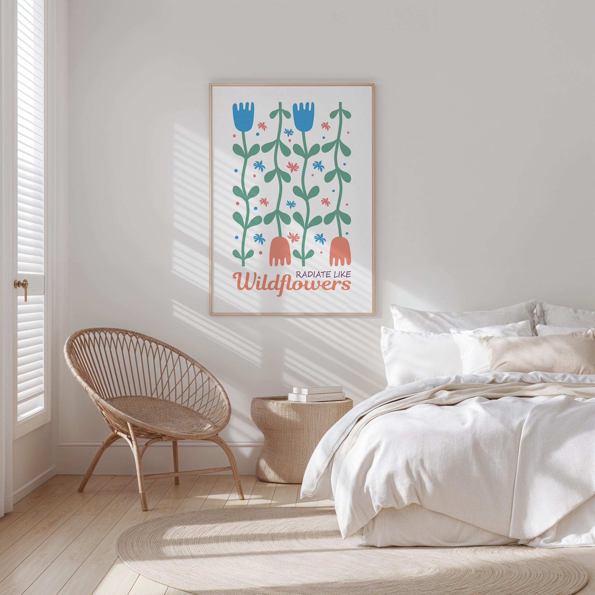 Abstract Flower Poster - Poster - Flower Poster