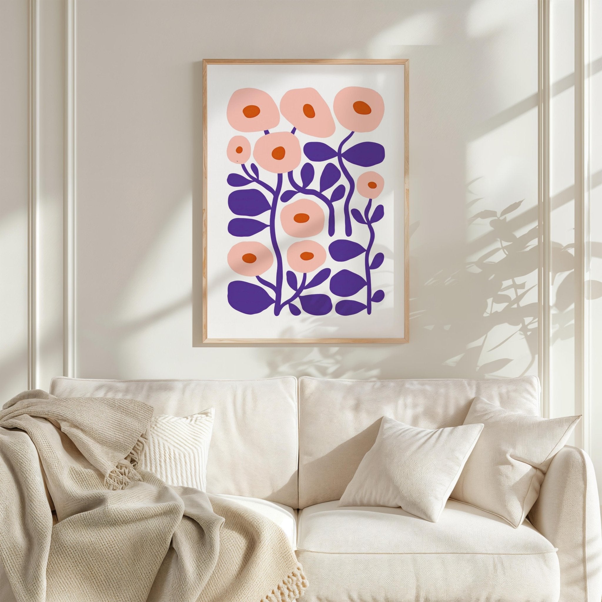 Abstract Flower Poster - Poster - Flower Poster