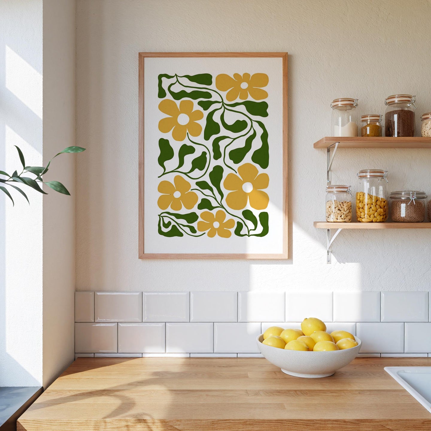 Abstract Flower Poster - Poster - Flower Poster