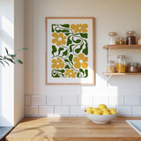 Abstract Flower Poster - Poster - Flower Poster
