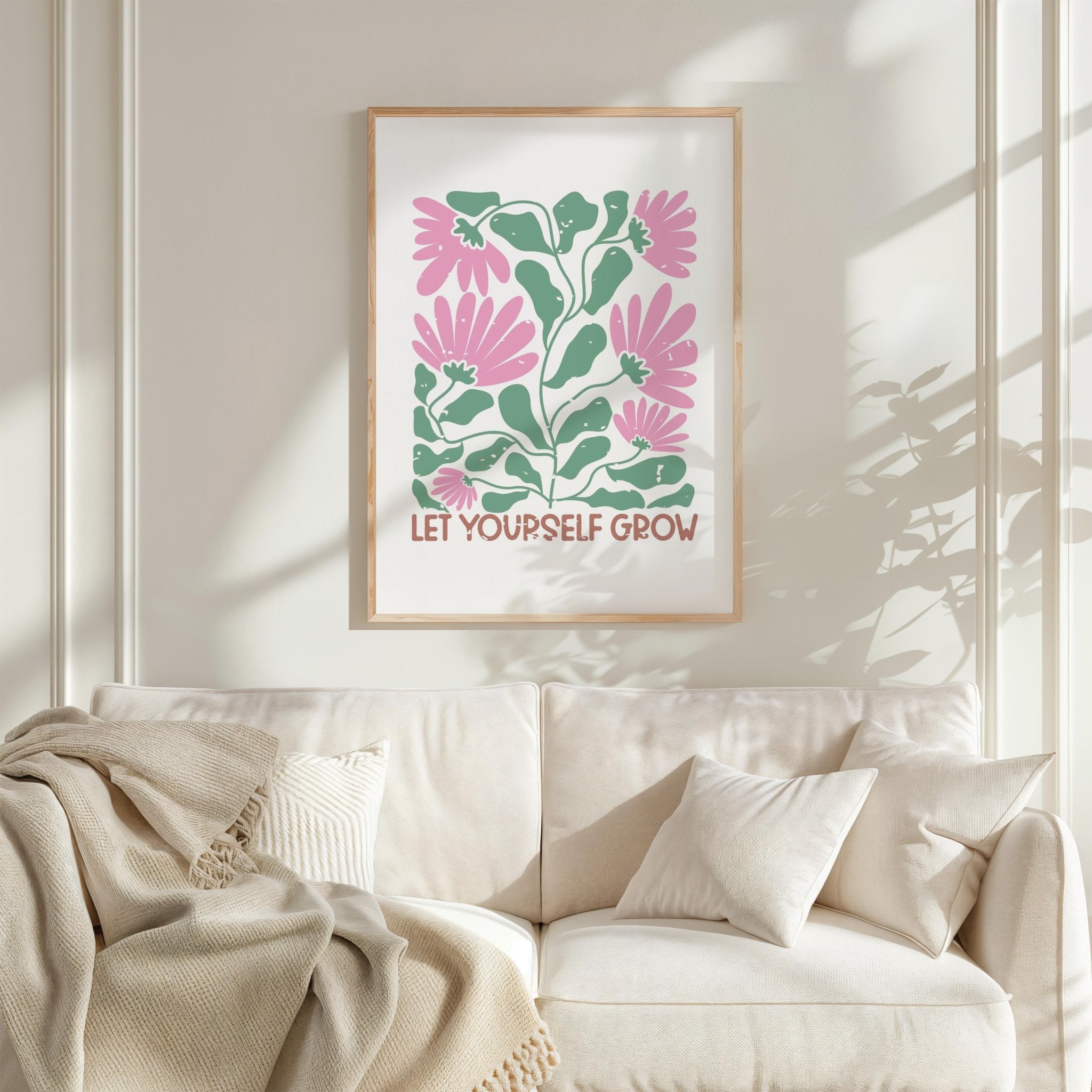 Abstract Flower Poster - Poster - Flower Poster