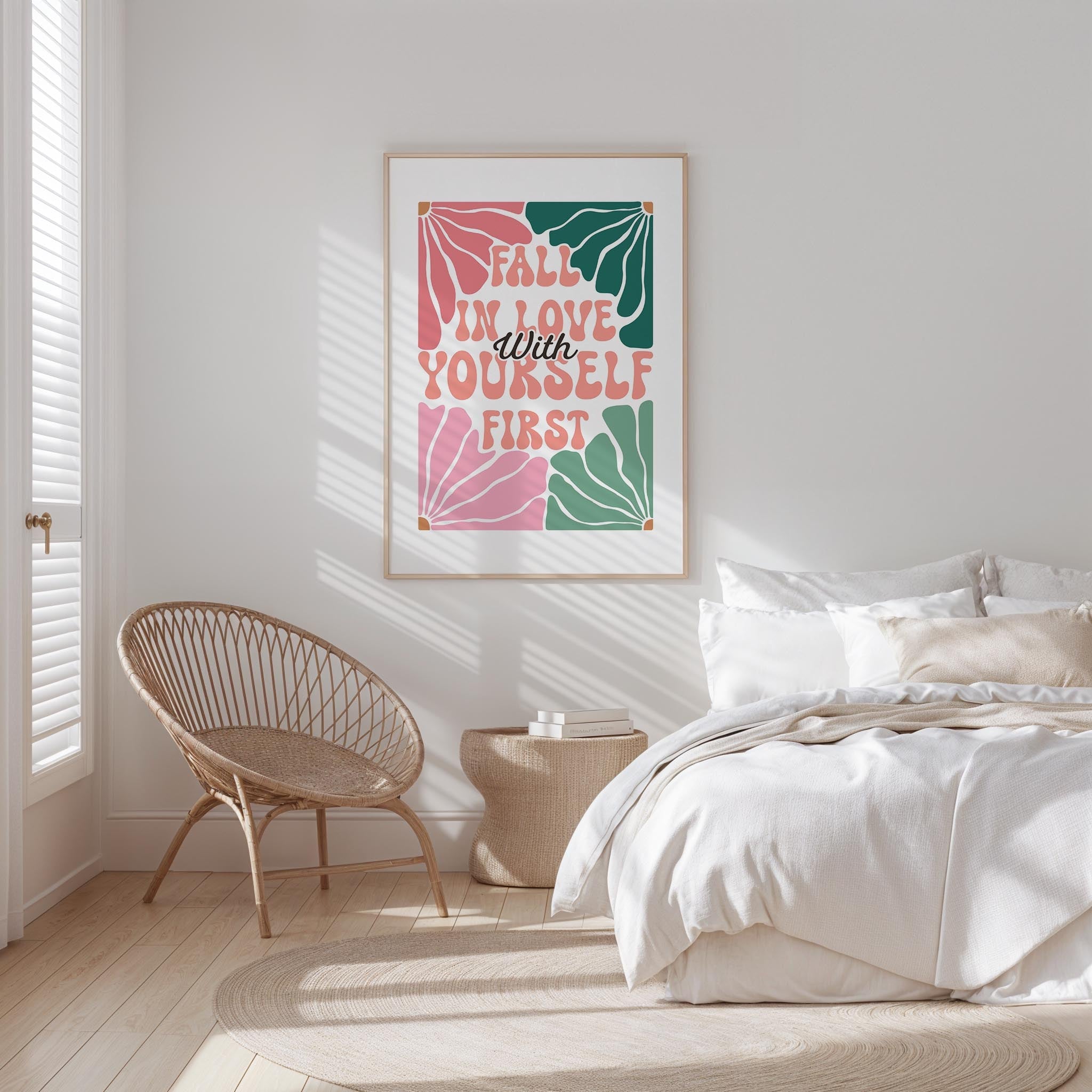 Abstract Flower Poster - Poster - Flower Poster