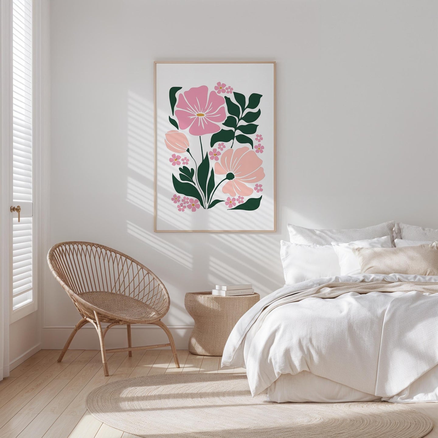 Abstract Flower Poster - Poster - Flower Poster