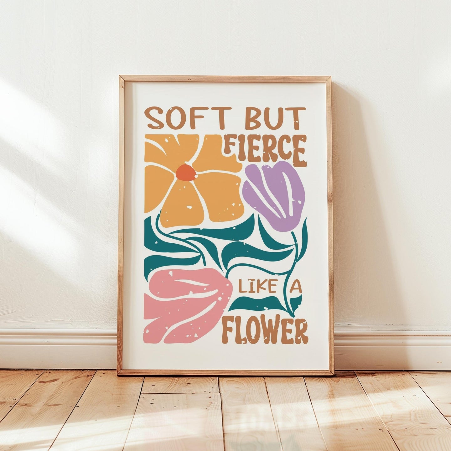 Abstract Flower Poster - Poster - Flower Poster