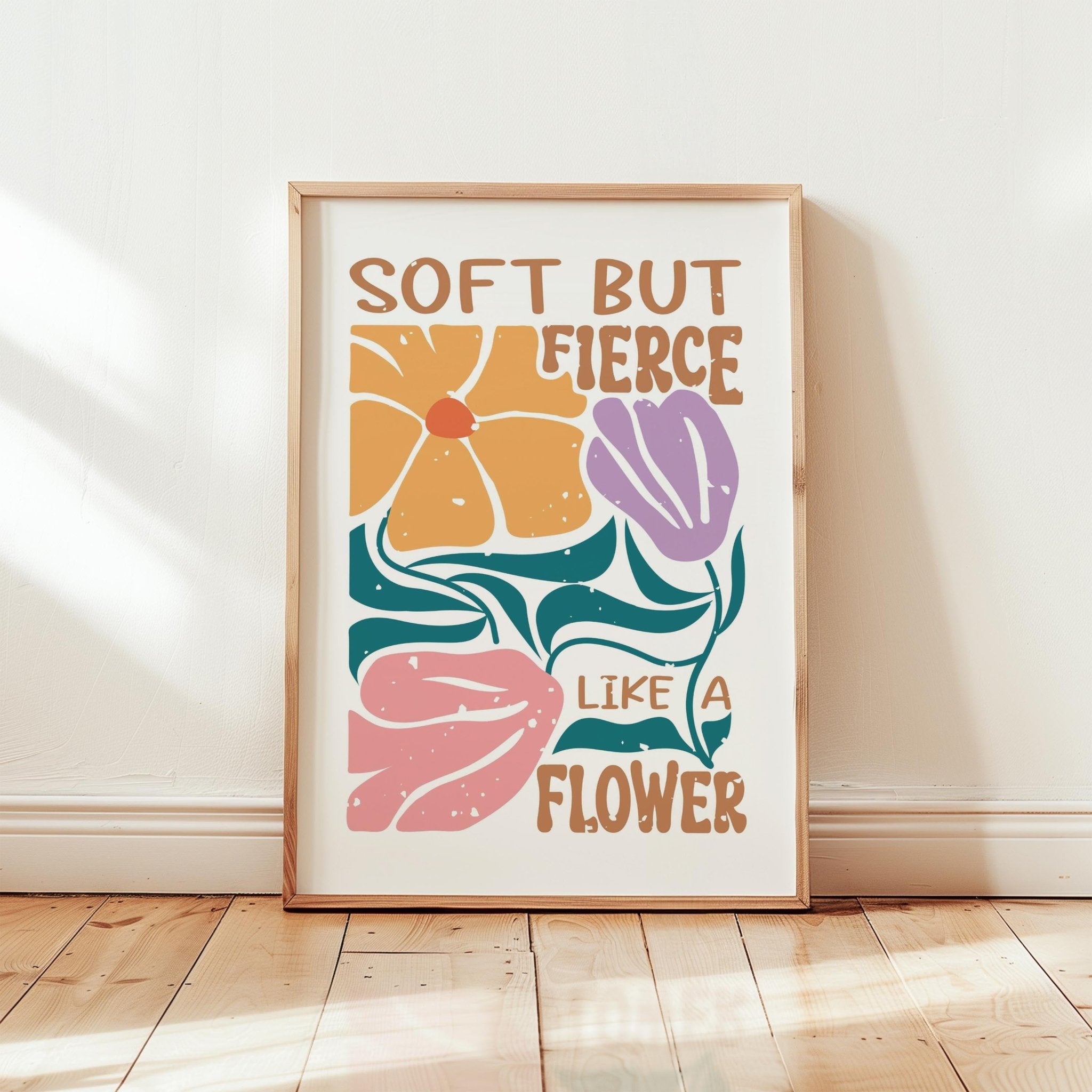 Abstract Flower Poster - Poster - Flower Poster