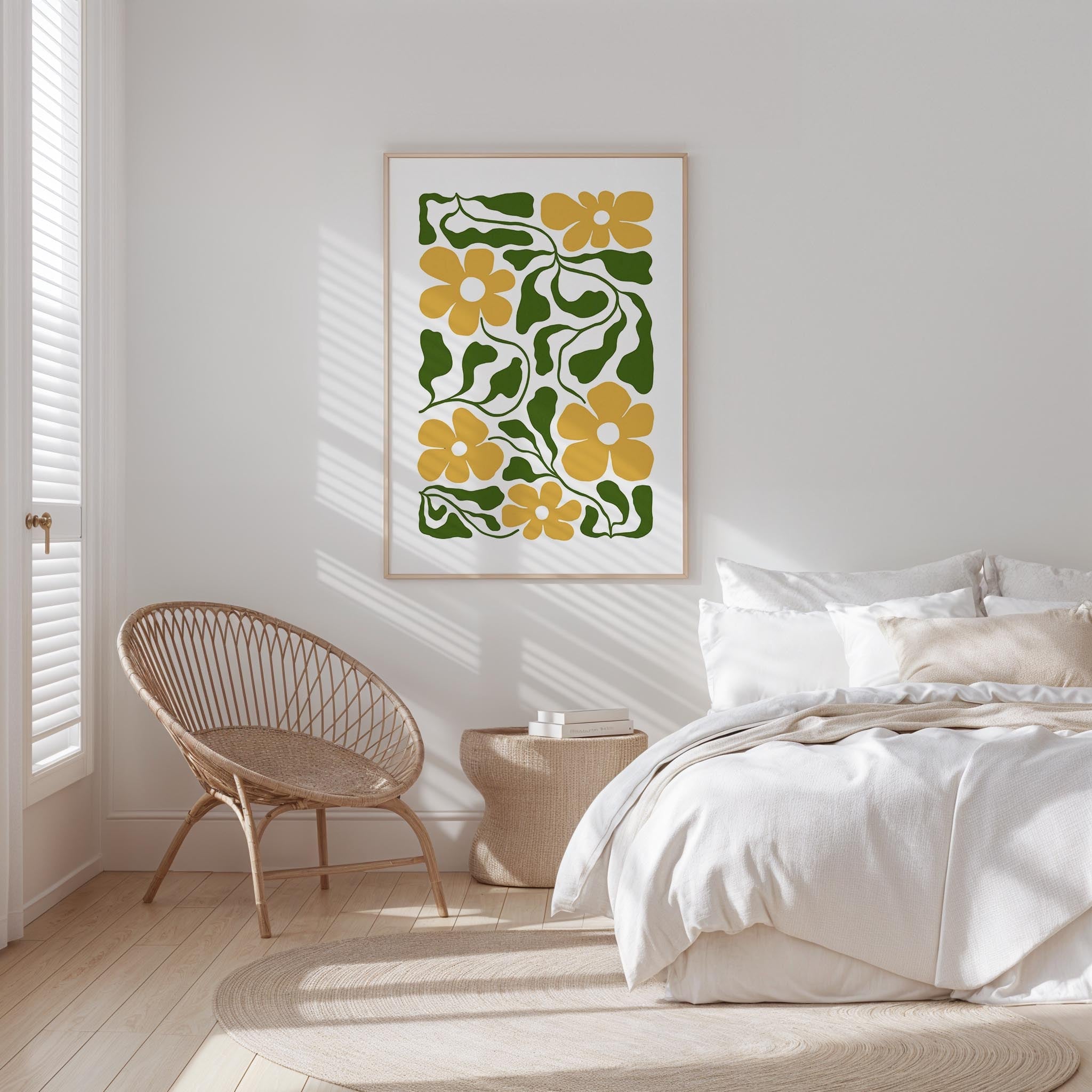 Abstract Flower Poster - Poster - Flower Poster