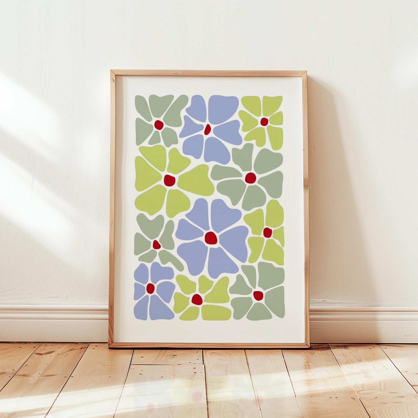 Abstract Flower Poster - Poster - Flower Poster