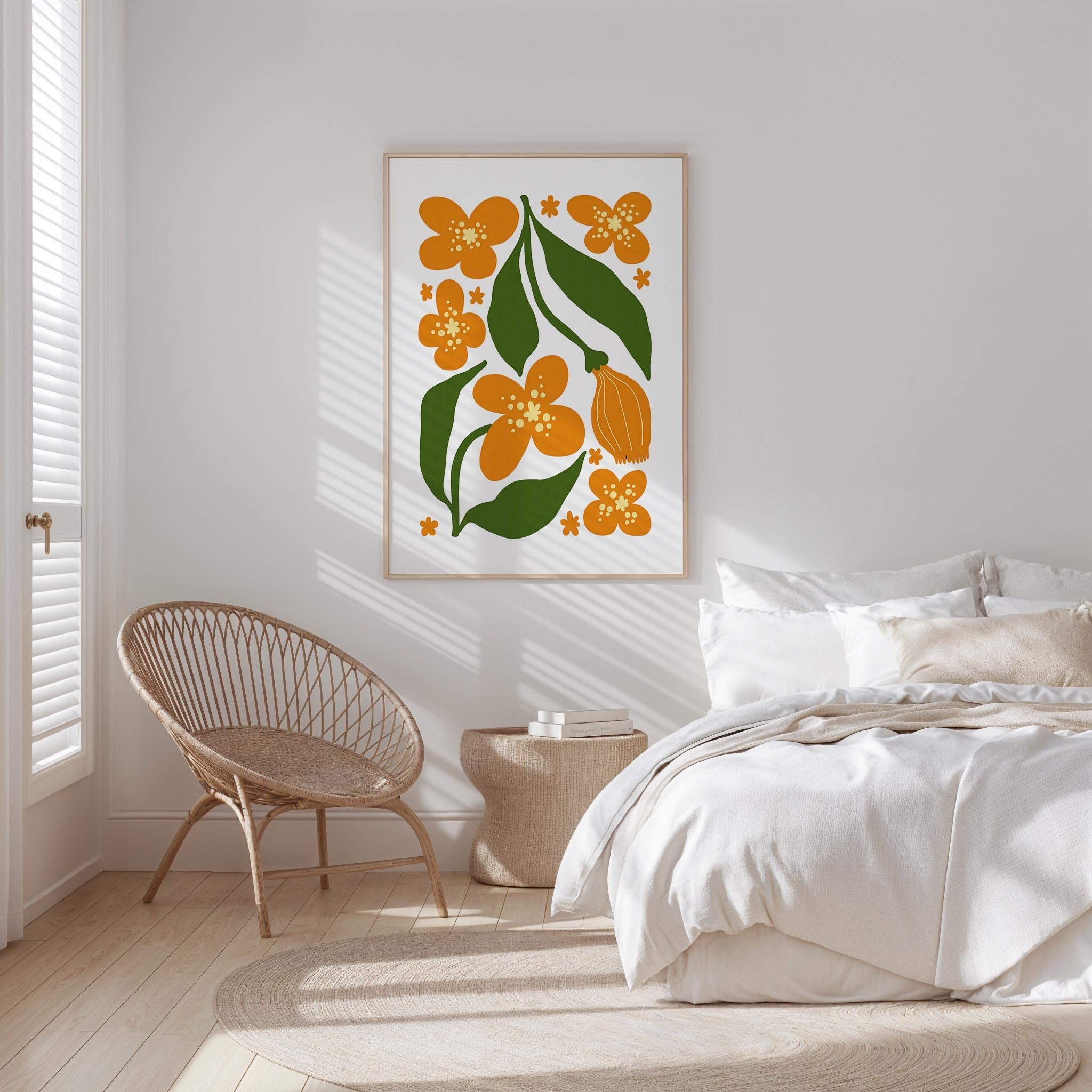 Abstract Flower Poster - Poster - Flower Poster