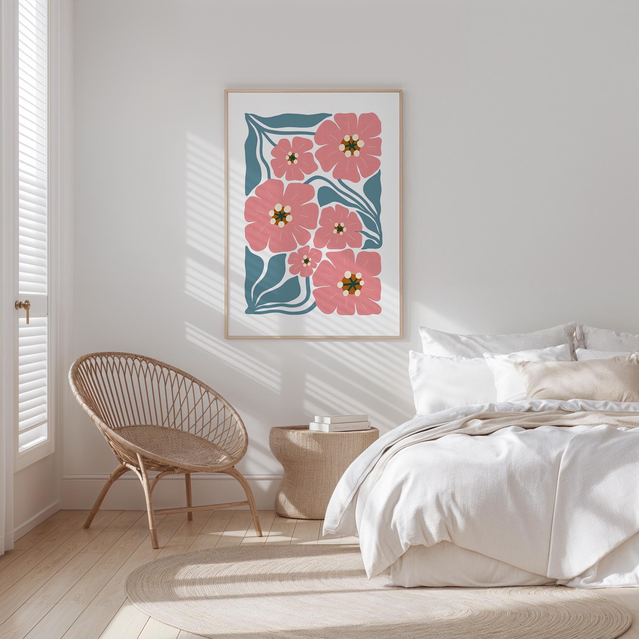 Abstract Flower Poster - Poster - Flower Poster