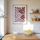 Abstract Flower Poster - Poster - Flower Poster