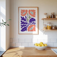 Abstract Flower Poster - Poster - Flower Poster