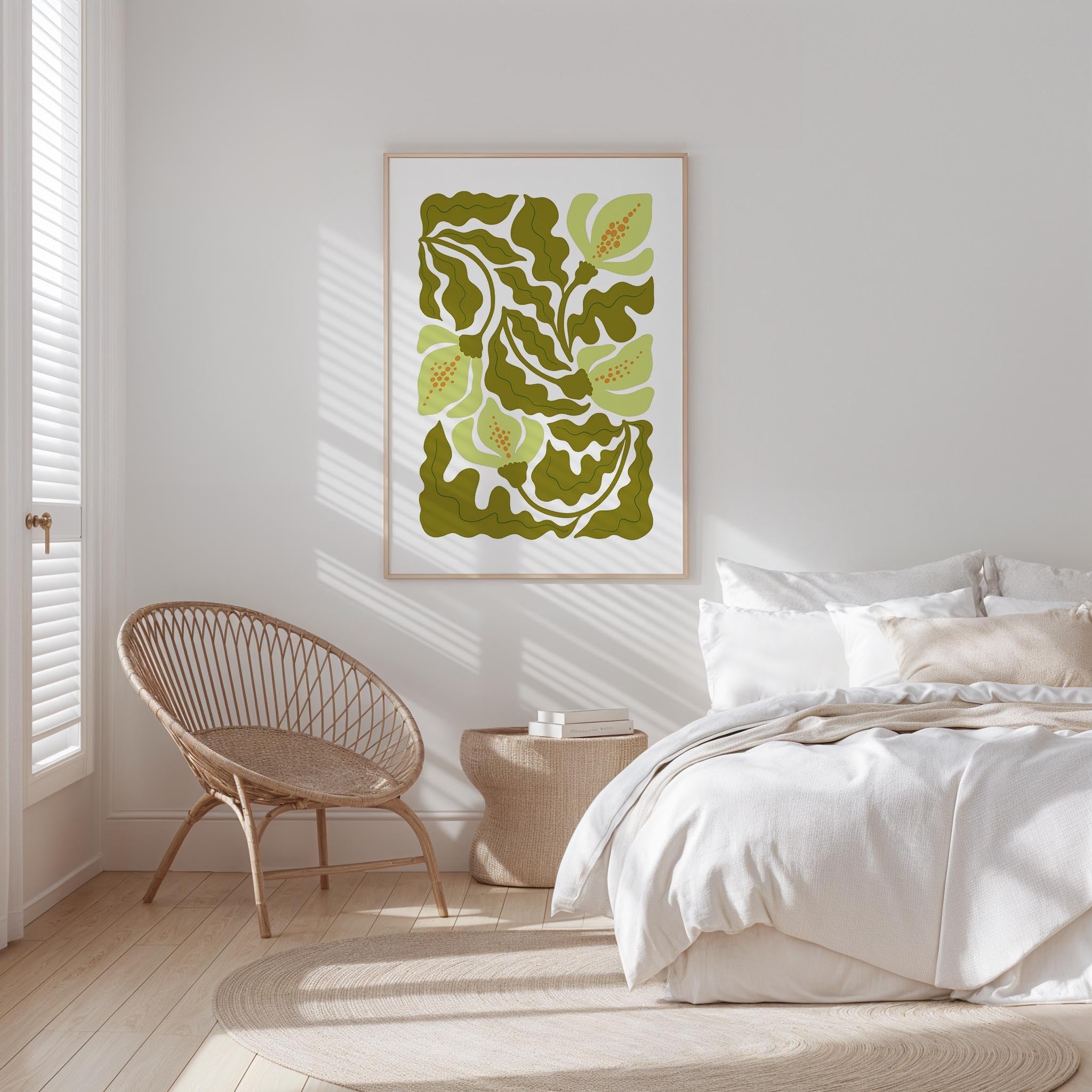 Abstract Flower Poster - Poster - Flower Poster