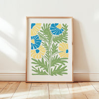 Abstract Flower Poster - Poster - Flower Poster
