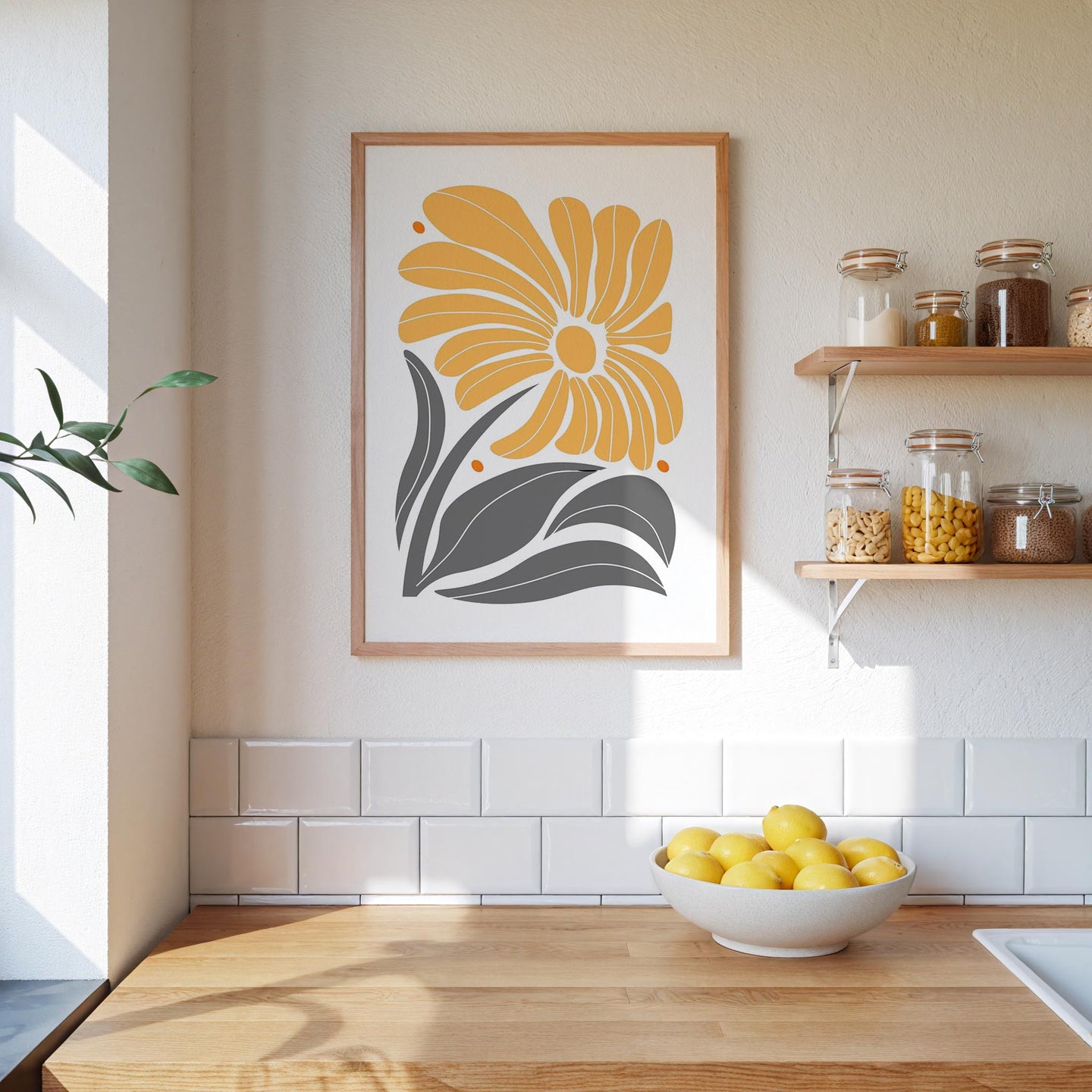 Abstract Flower Poster - Poster - Flower Poster