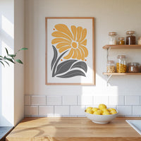 Abstract Flower Poster - Poster - Flower Poster