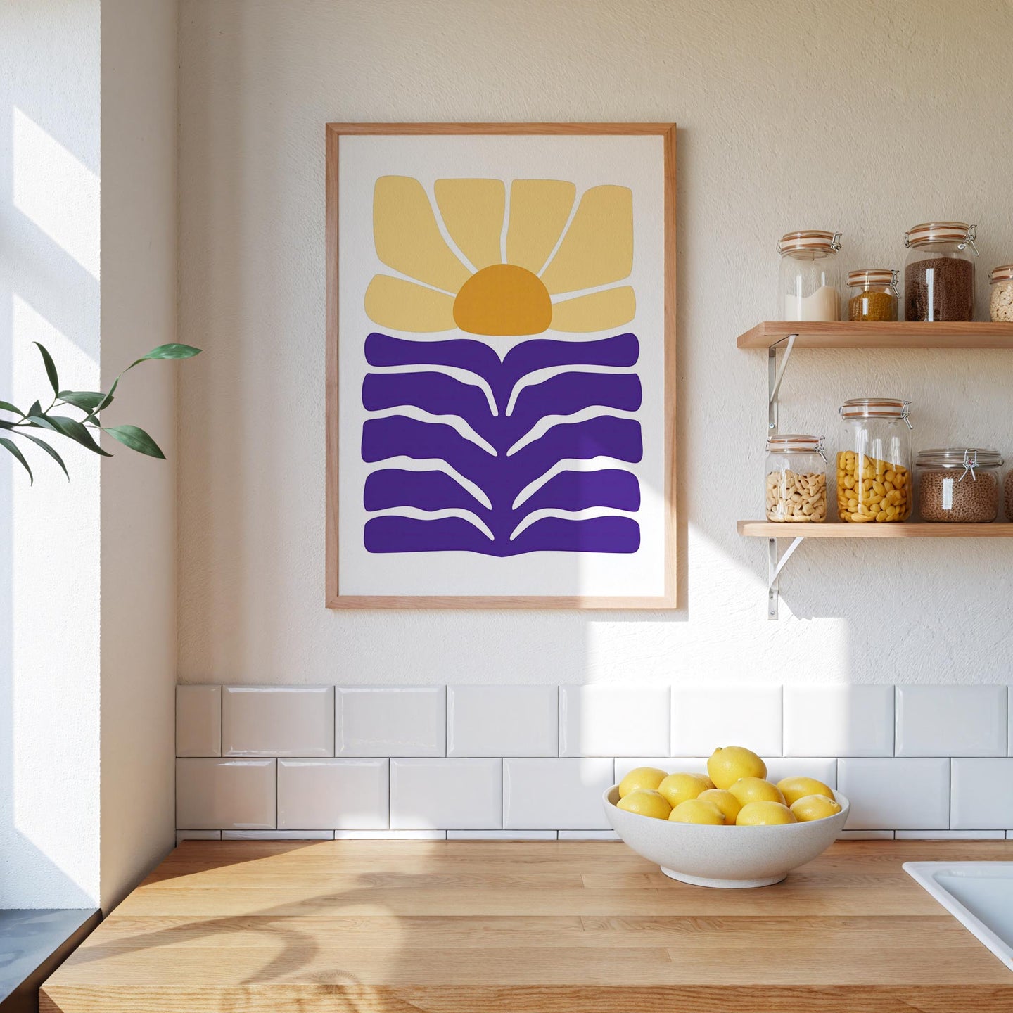 Abstract Flower Poster - Poster - Flower Poster
