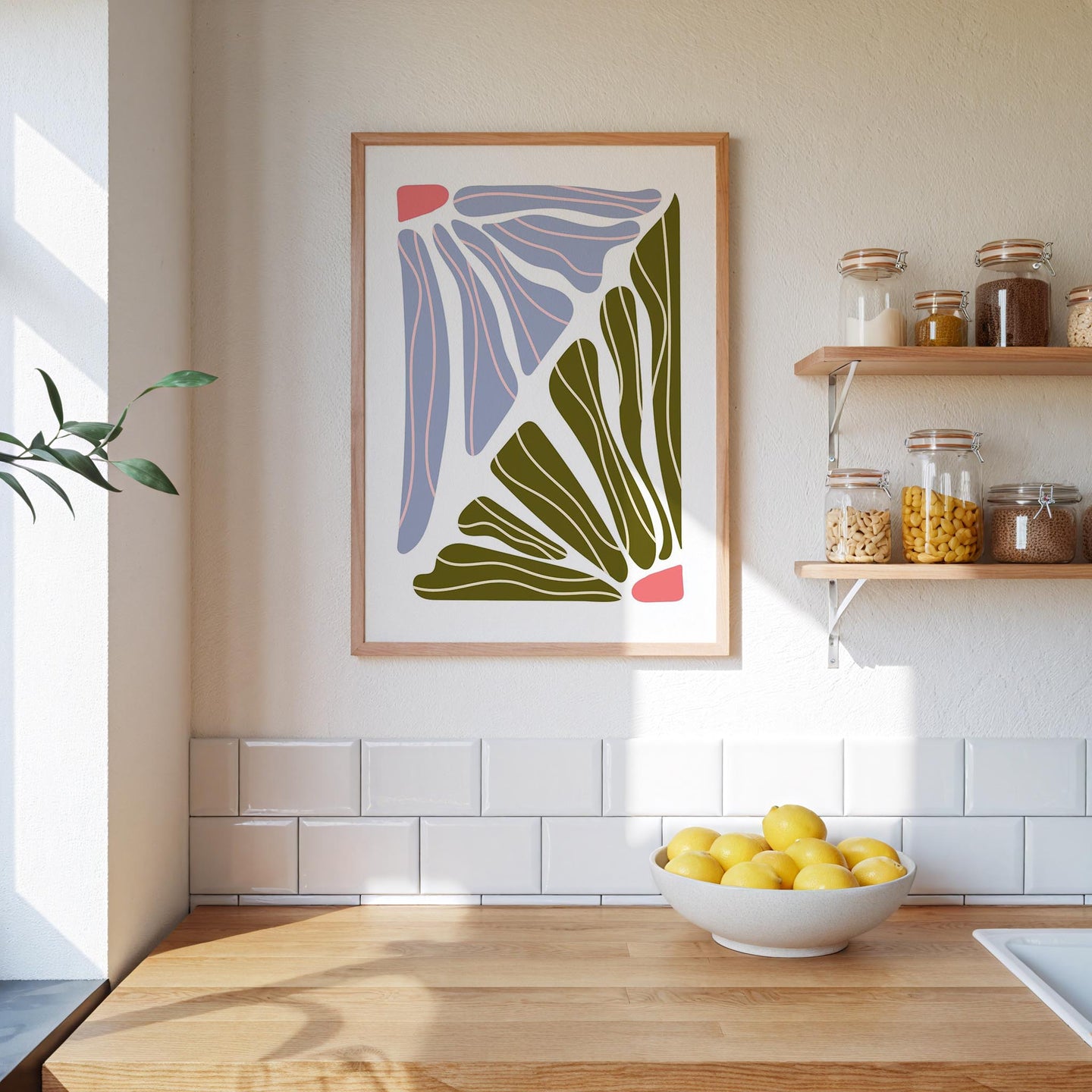 Abstract Flower Poster - Poster - Flower Poster