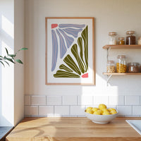 Abstract Flower Poster - Poster - Flower Poster