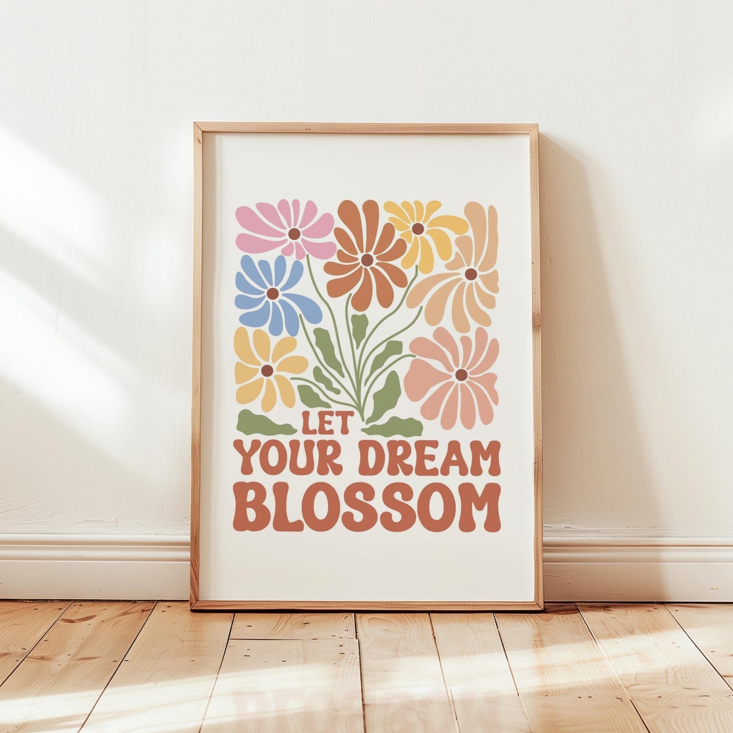 Abstract Flower Poster - Poster - Flower Poster