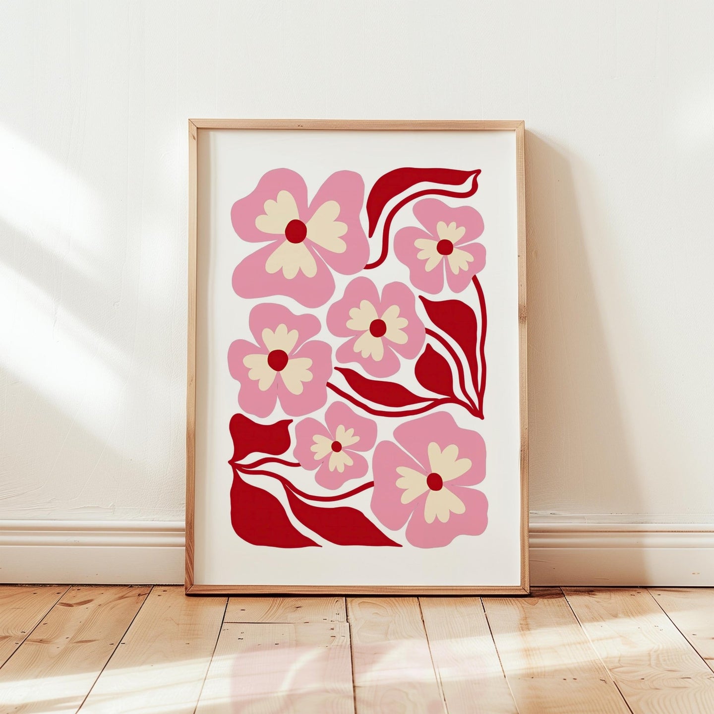Abstract Flower Poster - Poster - Flower Poster