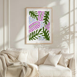 Abstract Flower Poster - Poster - Flower Poster