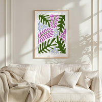 Abstract Flower Poster - Poster - Flower Poster