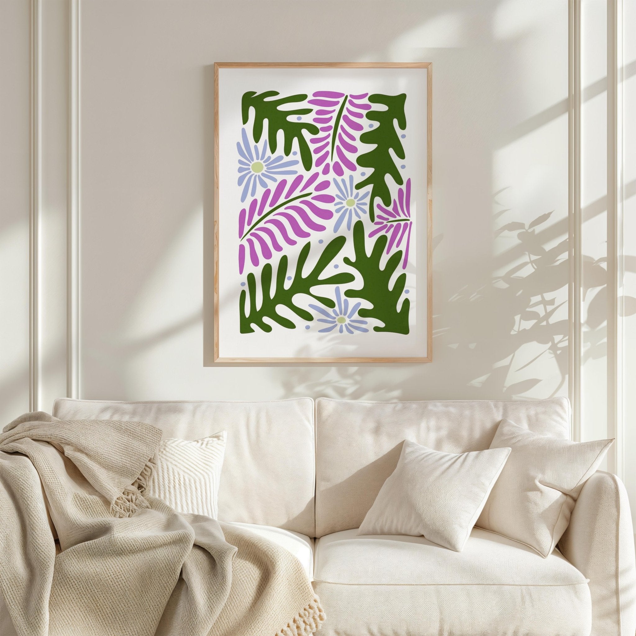 Abstract Flower Poster - Poster - Flower Poster