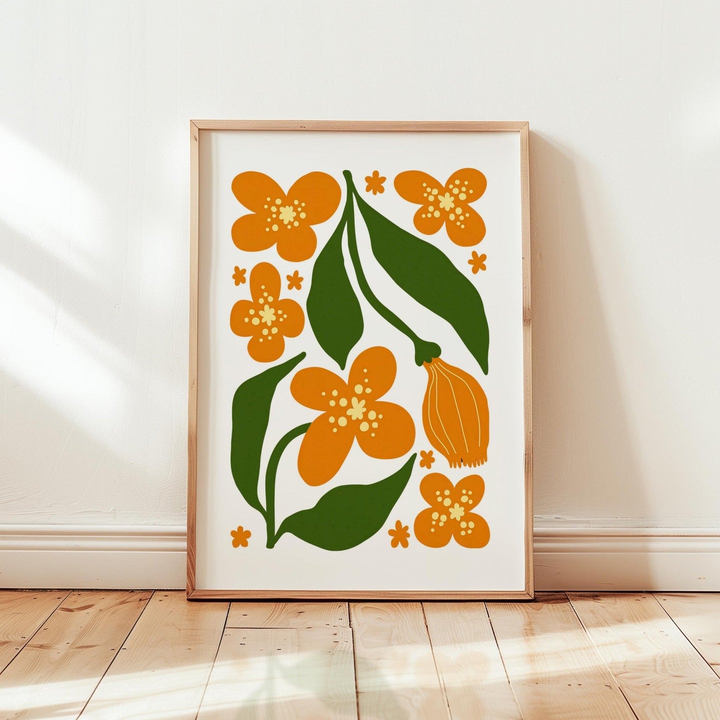 Abstract Flower Poster - Poster - Flower Poster