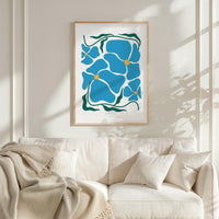 Abstract Flower Poster - Poster - Flower Poster