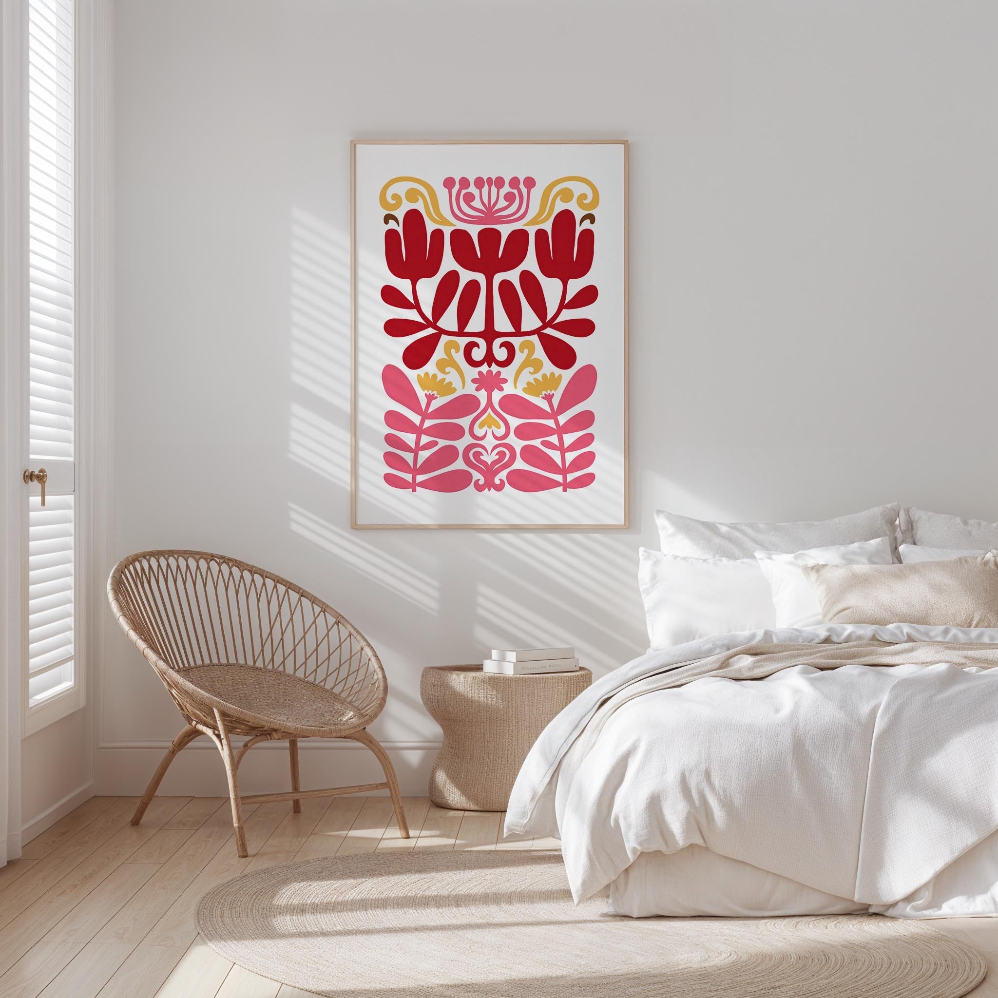 Abstract Flower Poster - Poster - Flower Poster