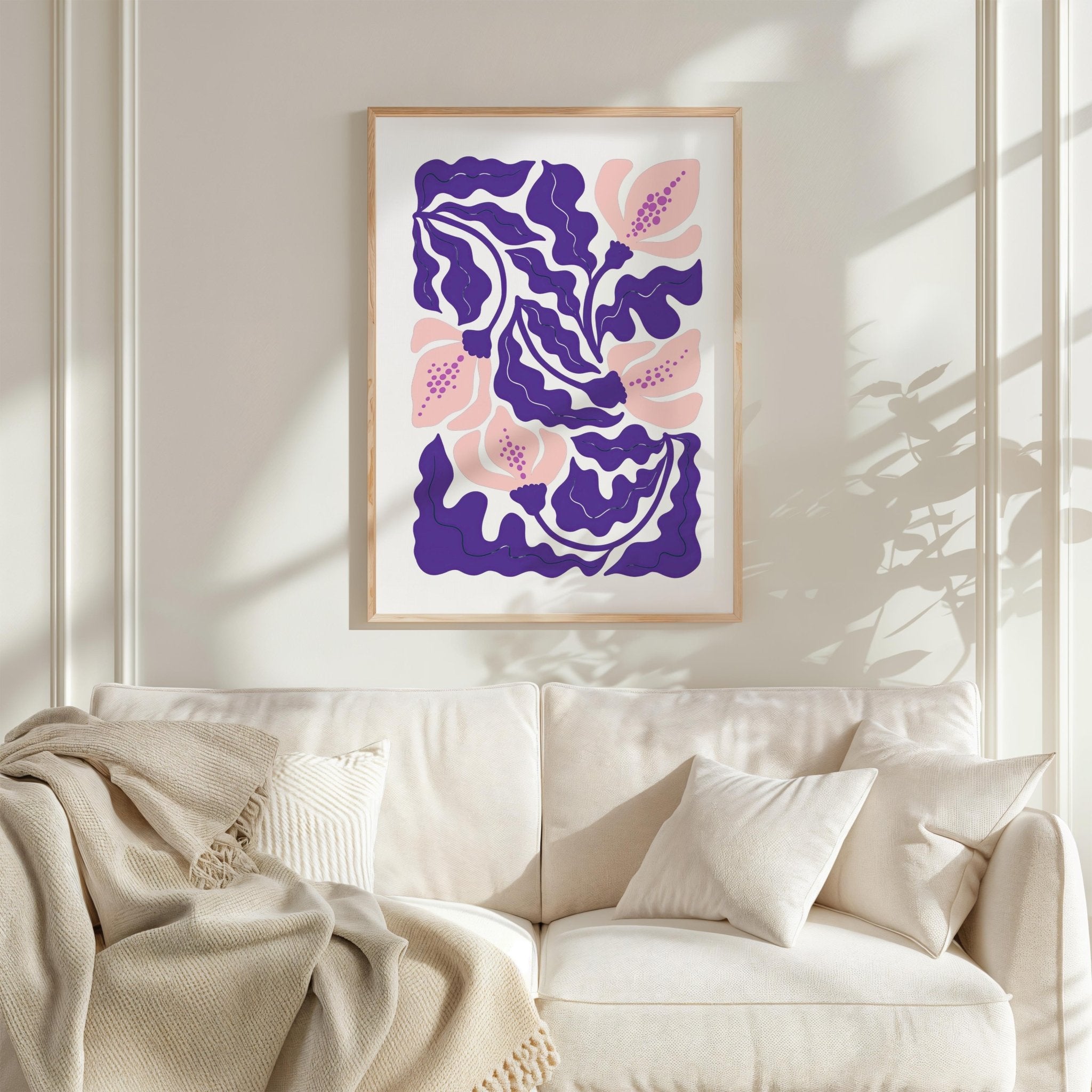 Abstract Flower Poster - Poster - Flower Poster
