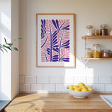 Abstract Flower Poster - Poster - Flower Poster