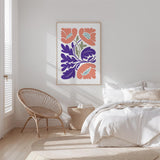 Abstract Flower Poster - Poster - Flower Poster