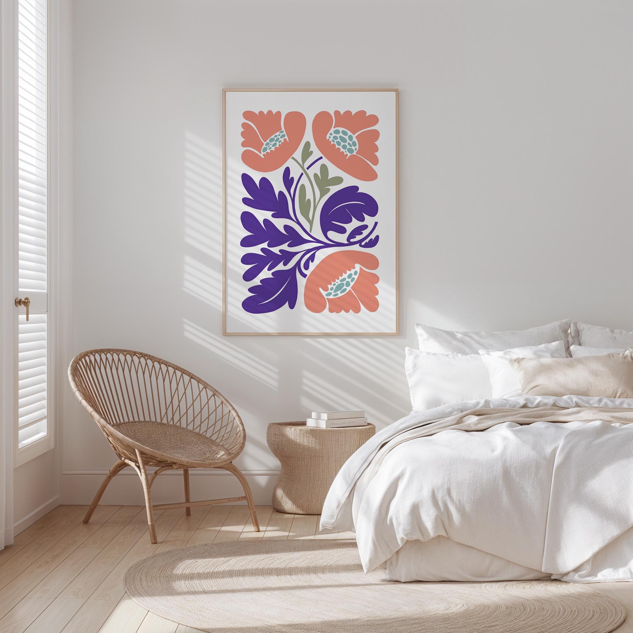 Abstract Flower Poster - Poster - Flower Poster