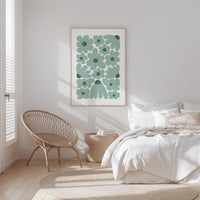 Abstract Flower Poster - Poster - Flower Poster