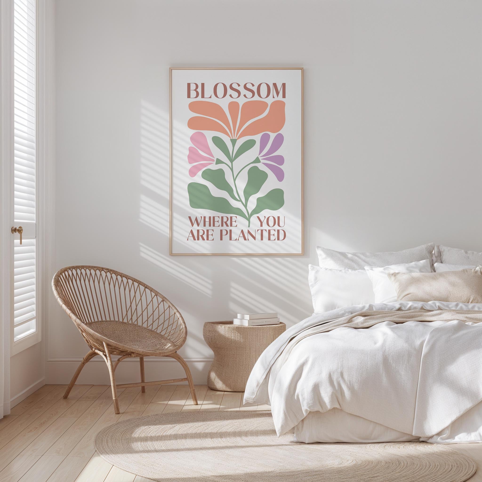 Abstract Flower Poster - Poster - Flower Poster